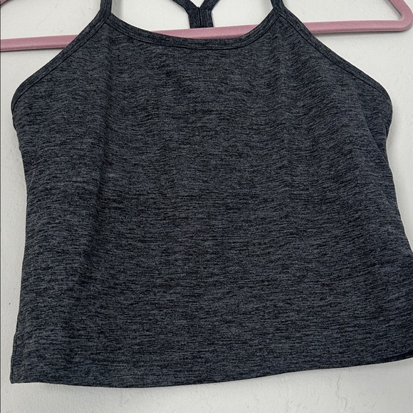Gray Racerback Tank Top - Picture 2 of 3